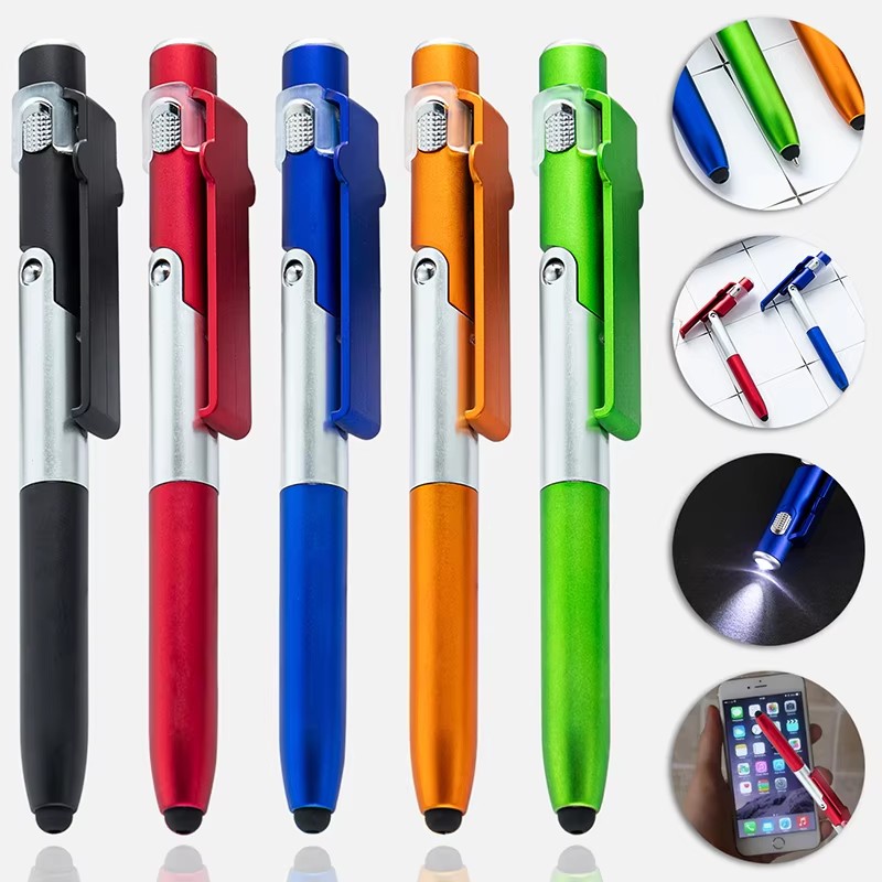 Useful Tablet Accessories - Bolígrafo multifunción cuatro en uno con