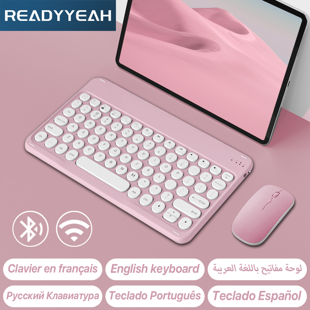 Tablet Accessories Kit - Teclado y ratón inalámbricos para Apple