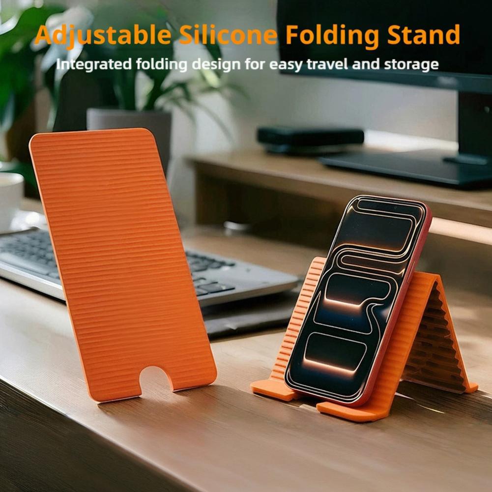 Useful Tablet Accessories - Soporte de silicona plegable y flexible