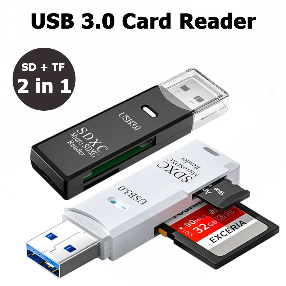 Tablet Accessories For Reading - Lector de tarjetas 2 en 1