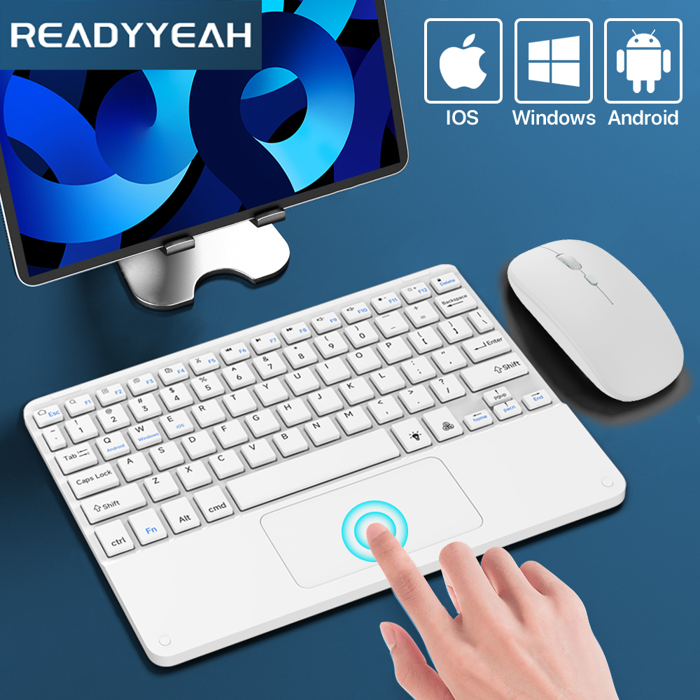 Lenovo Tablet M11 Accessories - Teclado y ratón inalámbricos con panel