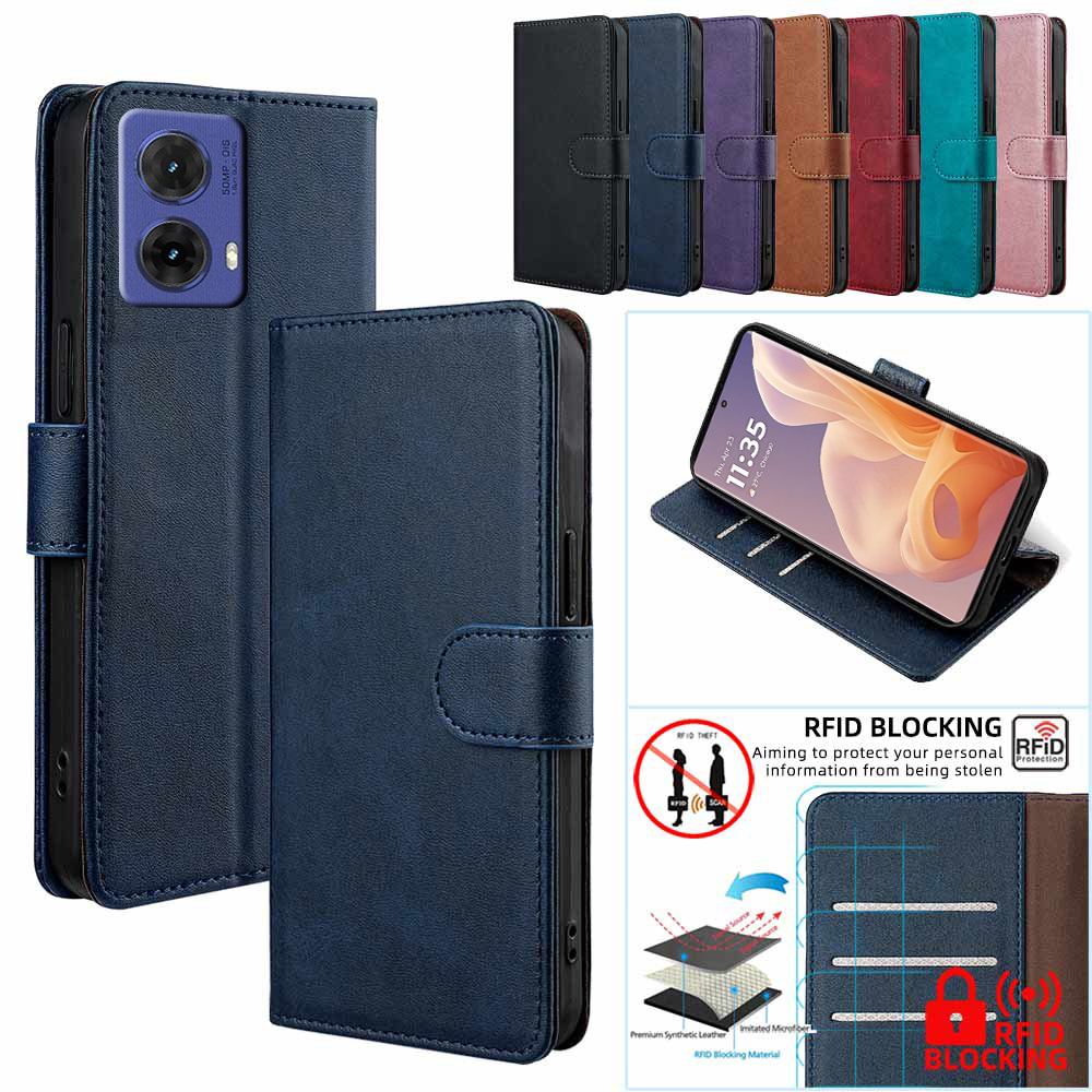 Motorola Tablet Accessories - Funda Cartera Anticaída para Teléfono Móvil