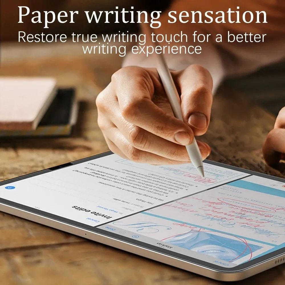 2 uds película de sensación de - Paper Feel Screen Film reseña y precio