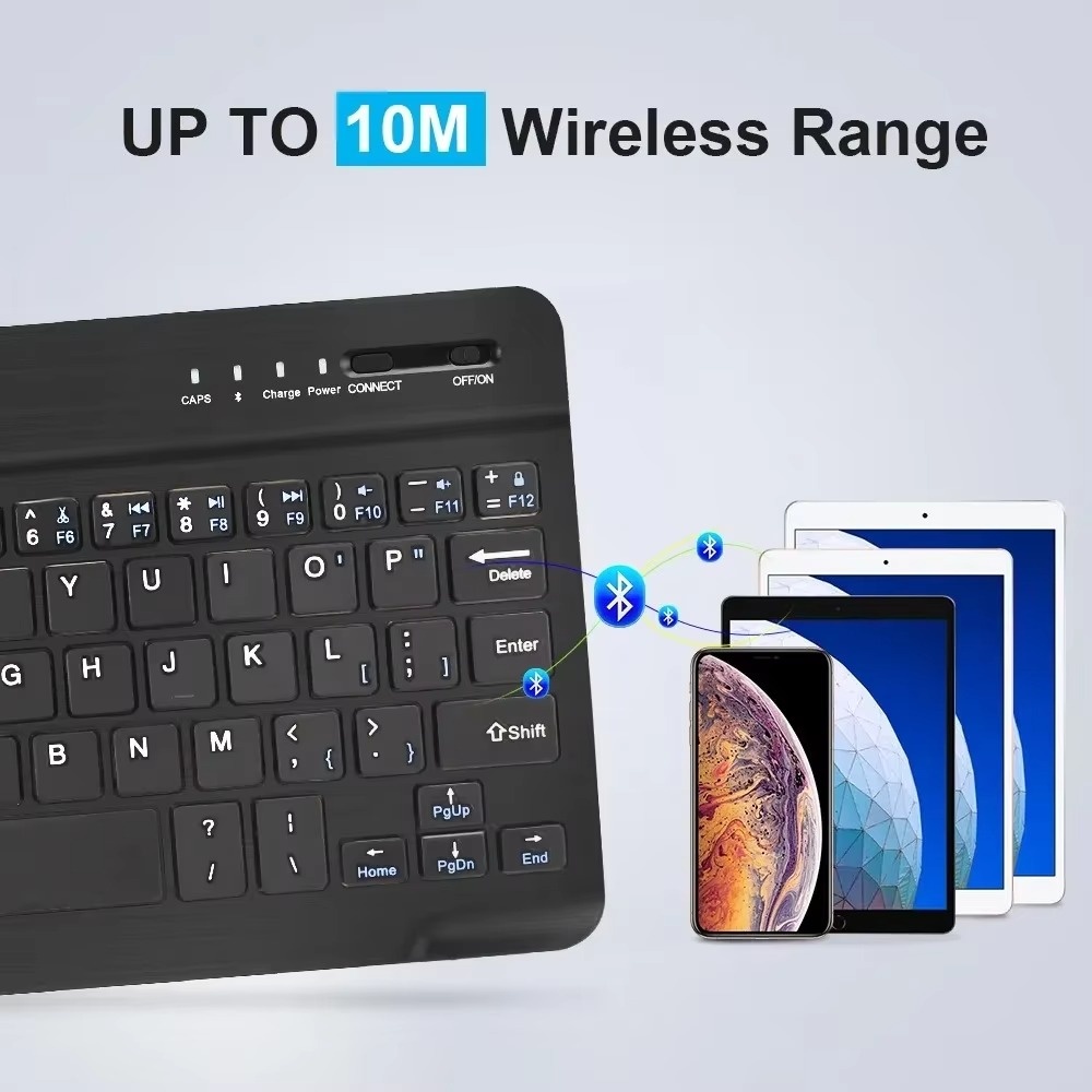 Teclado inalámbrico Bluetooth  - Tablet Accessories Kit reseña y precio