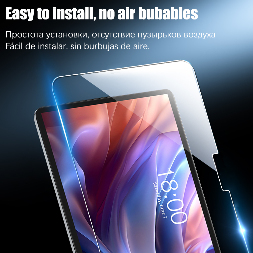Protector de pantalla de vidri - Teclast Tablet Accessories reseña y precio