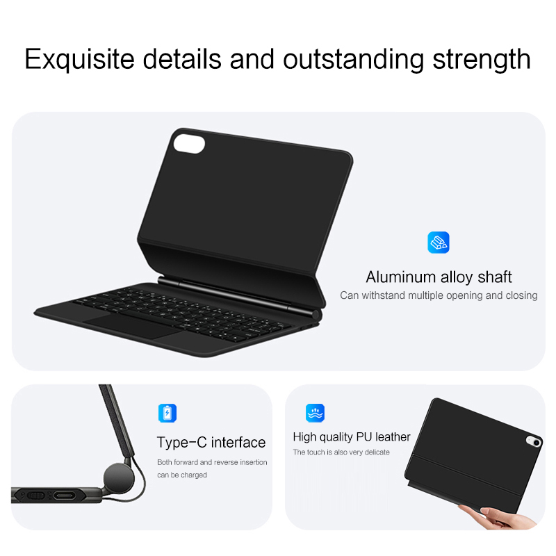Funda con Teclado Mágico 2026  - Ipad Cover Folio reseña y precio