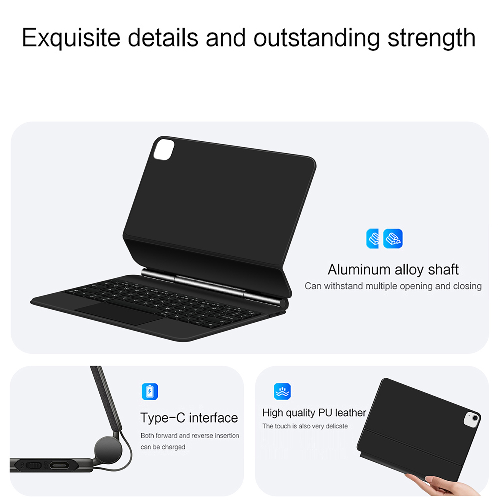 Funda con teclado mágico para  - Ipad Cover Folio reseña y precio