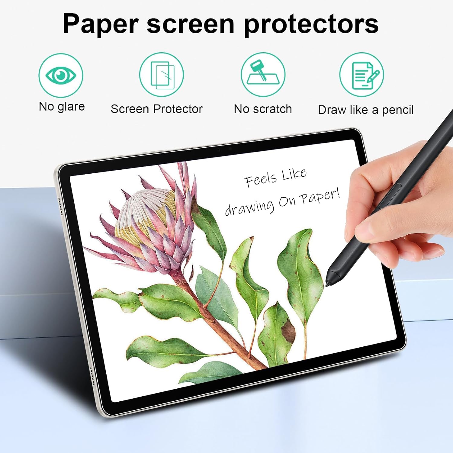 Película protectora de pantall - Paper Feel Screen Film reseña y precio