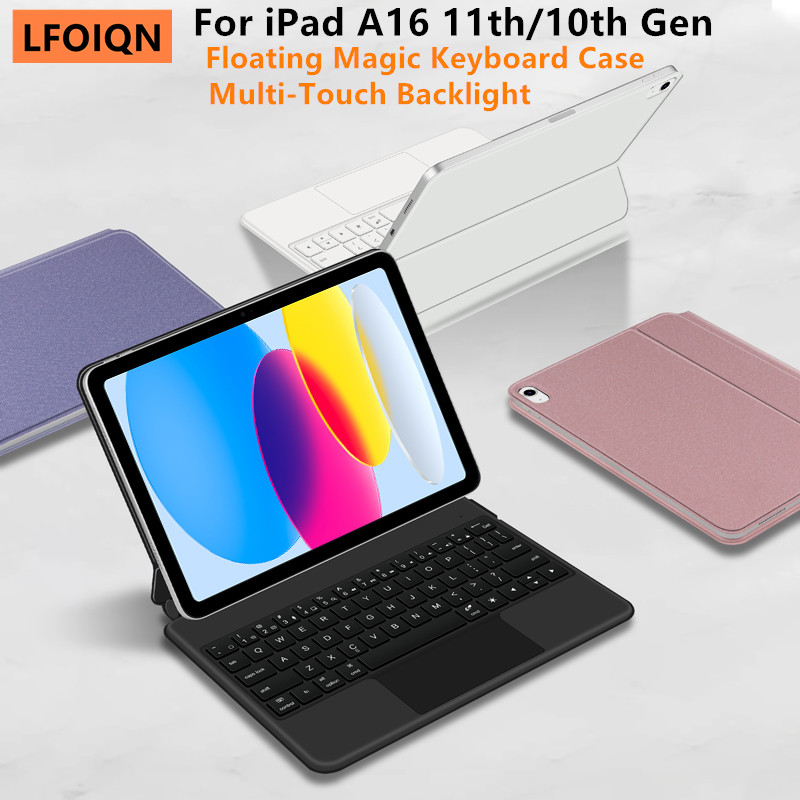 Teclado Mágico LFOIQN para iPa - Ipad Cover Folio reseña y precio