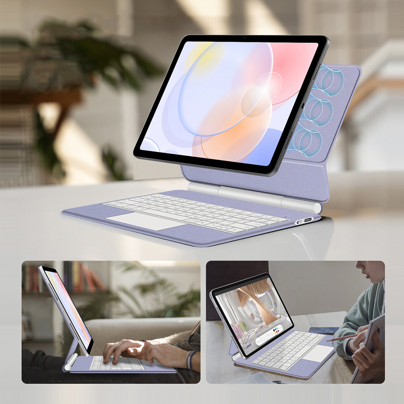 Teclado Mágico LFOIQN para iPa - Ipad Cover Folio reseña y precio