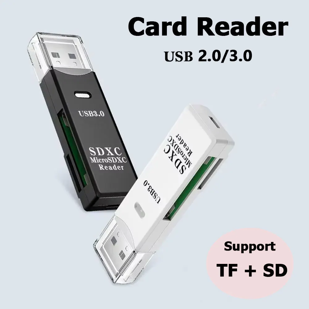 Lector de tarjetas 2 en 1 USB  - Tablet Accessories For Reading reseña y precio