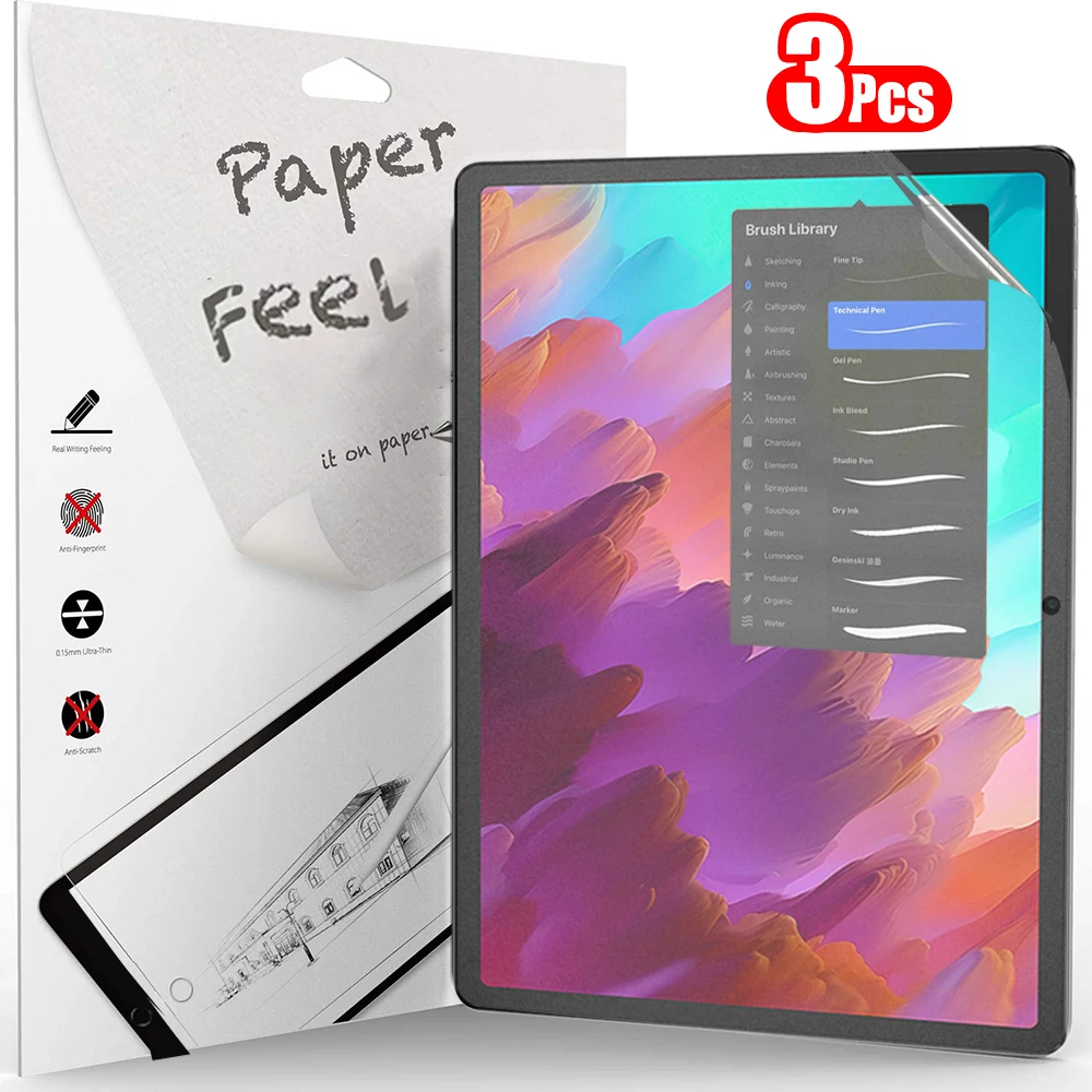 3 uds como Protector de pantal - Lenovo Tablet M11 Accessories reseña y precio
