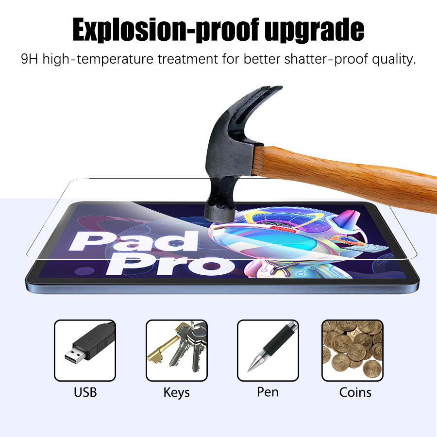 Protector de pantalla de vidri - Lenovo Tablet Keyboard Accessories reseña y precio