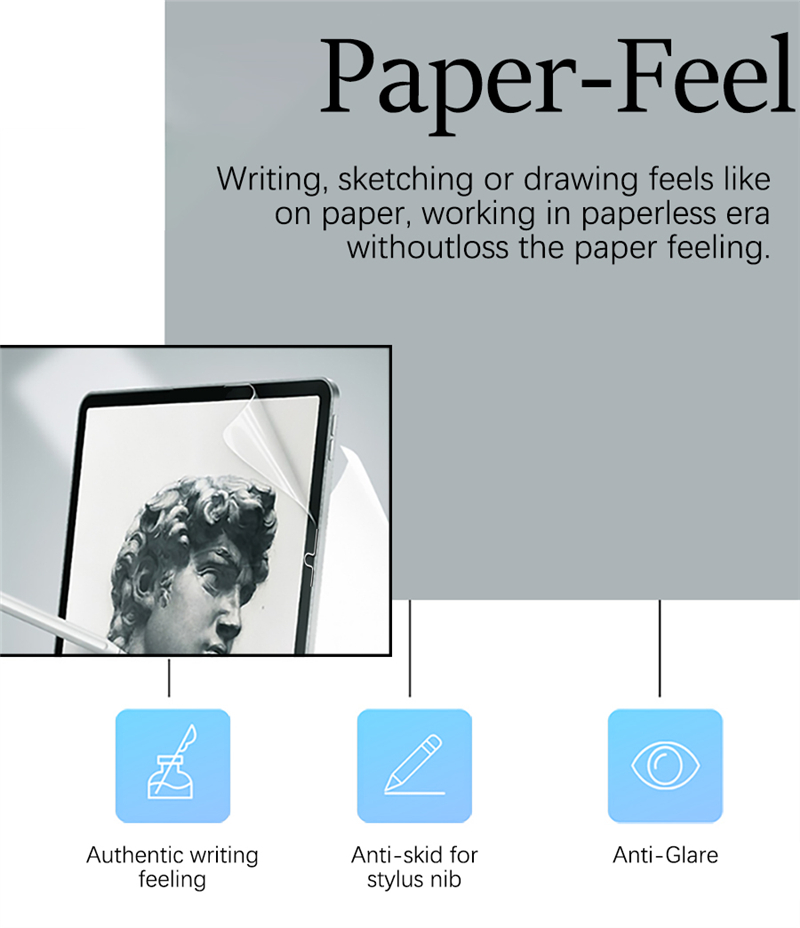 Protector de pantalla de papel - Paper Feel Screen Film reseña y precio