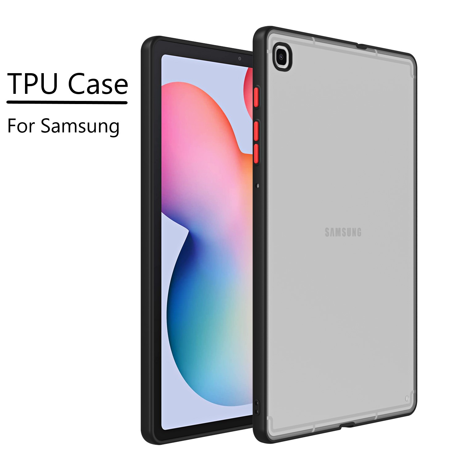Funda trasera suave de TPU par - Samsung Tablet S9 Accessories reseña y precio
