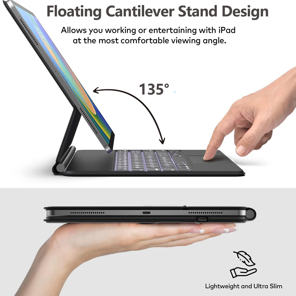 Teclado Mágico para iPad Air 1 - Ipad Cover Folio reseña y precio